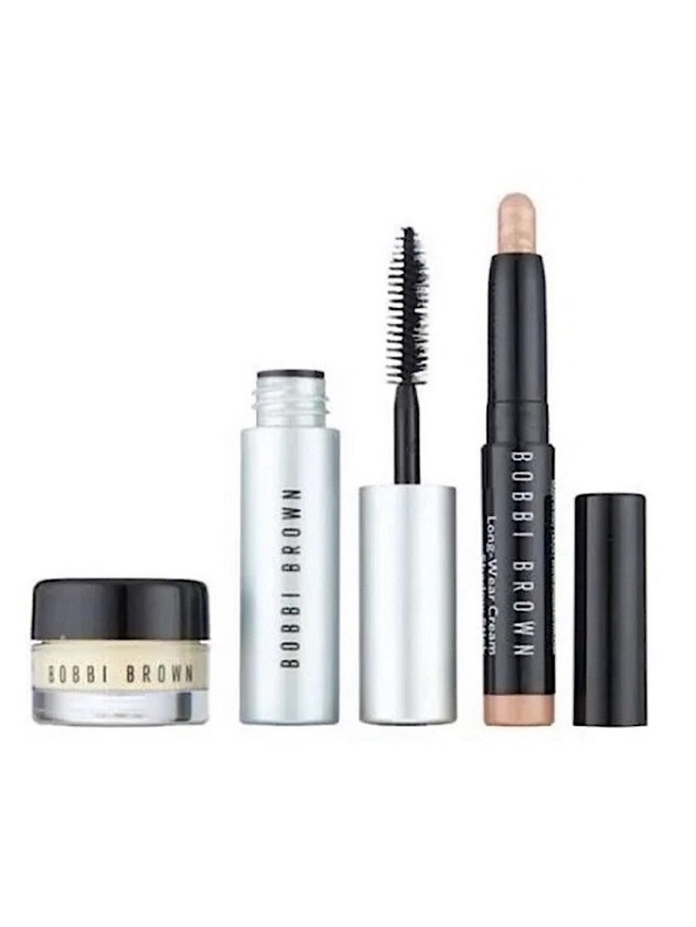 Bobbi Brown On Point Eye Set - Mascara, Eye Base & Shadow Stick in Golden Pink